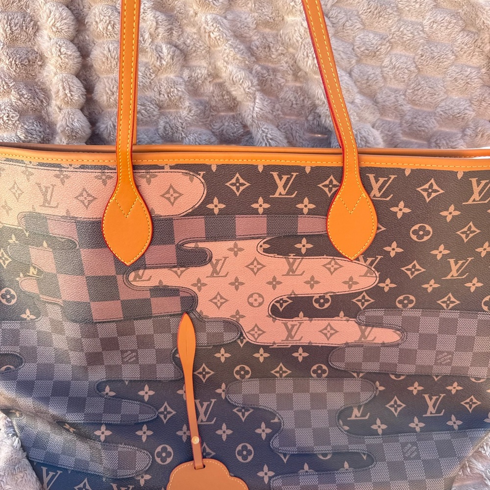 Patchwork/Monogram Canvas Tote - Multicolor - image 1